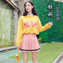 Half-Length Pleated Skirt Spring and Summer 2026 New Style Black Plus Size Autumn and Winter Plaid Korean Style High-Waisted A-Line Short Skirt