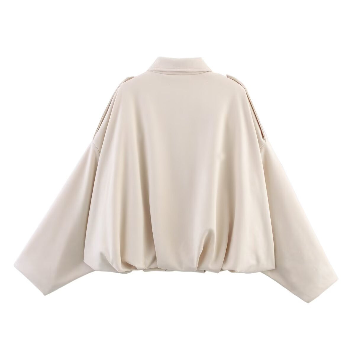 European and American Cross-Border Women's Clothing 2025 Early Spring New Fashion Suede Casual Style Versatile Casual Simple Aviator Jacket