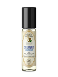 Bottle of 'Slumber Lights Out' essential oil by Mindful Mixtures on a white background