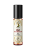 Bottle of Abate Migraine Manager essential oil with a white background